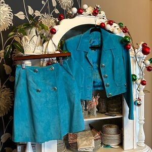 Vintage Dan 1980s two piece skirt and jacket